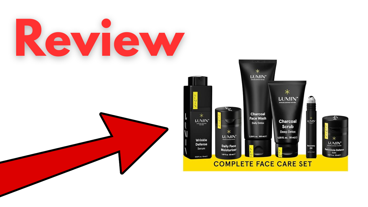Watch Review- Lumin Men's skincare Routine on Amazon Live